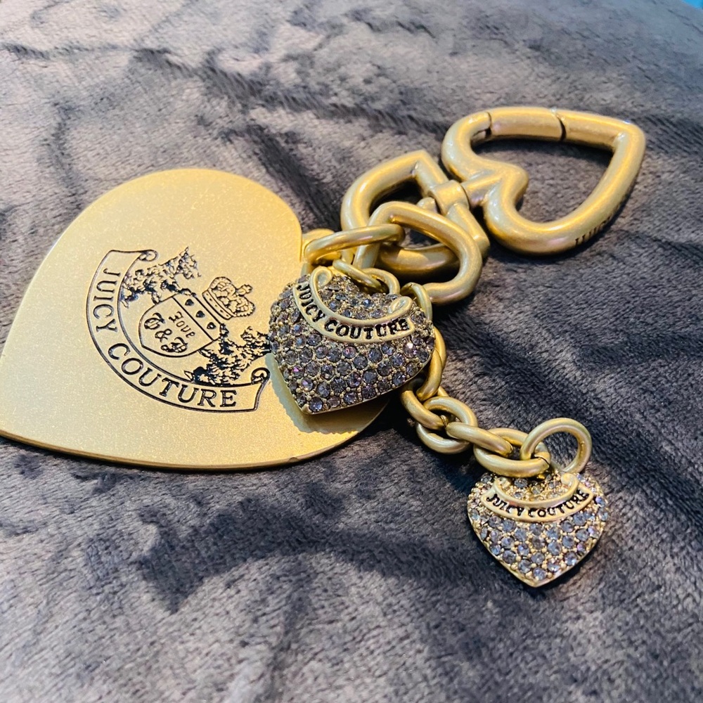 SOLD Juicy Couture Gold Bag Charm